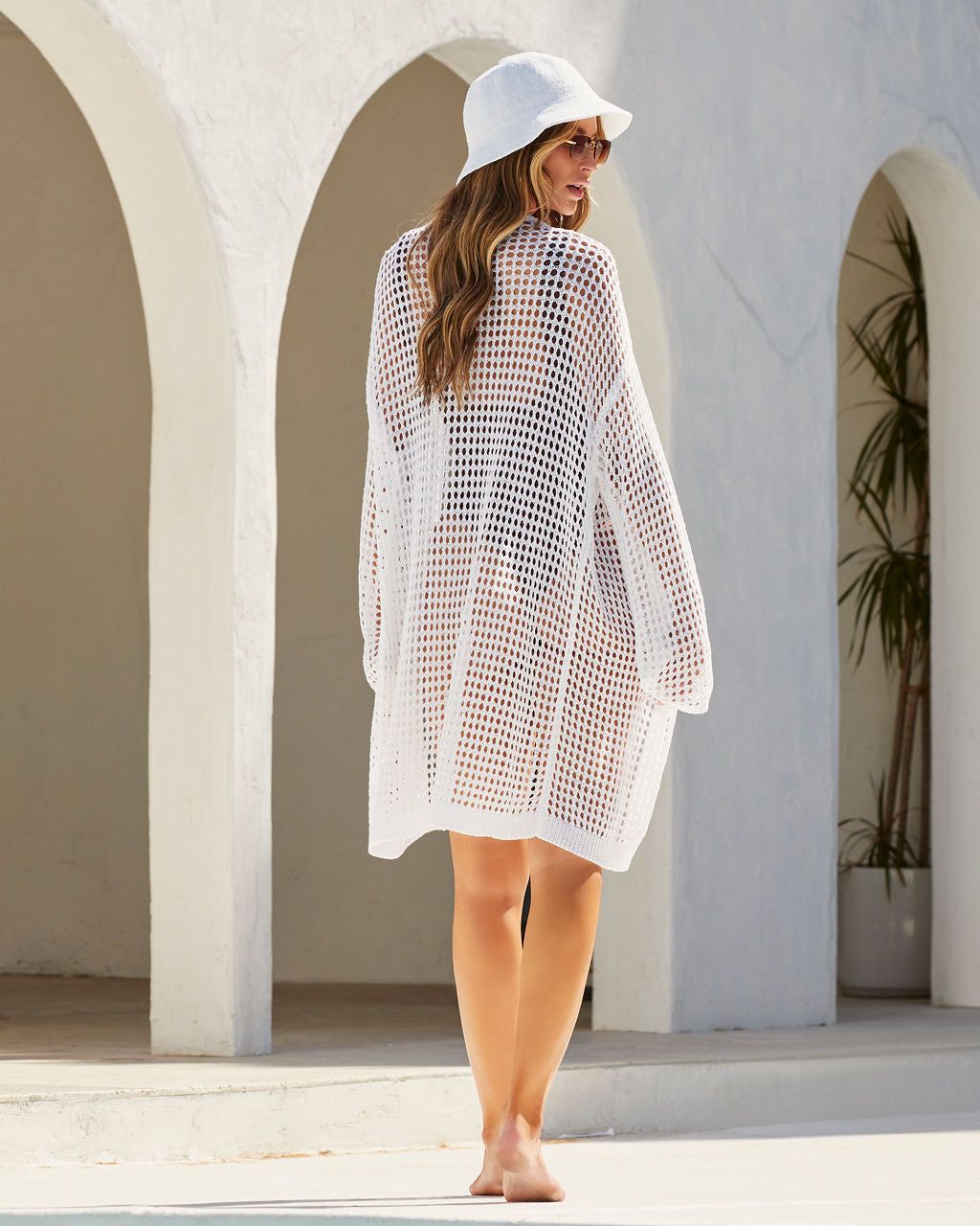 Selvia Crochet Knit Duster sold by Vici product image thumbnail 2