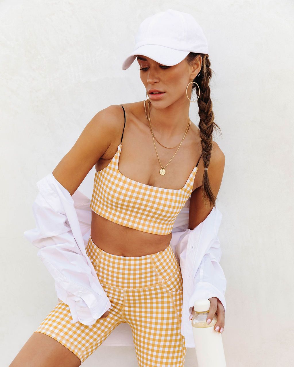 Gingham Gal Sports Bra - FINAL SALE sold by Vici product image thumbnail 6