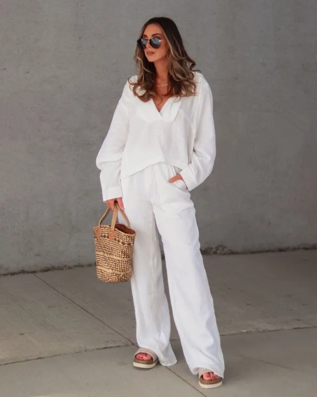 Piper Cotton Hooded Top sold by Vici