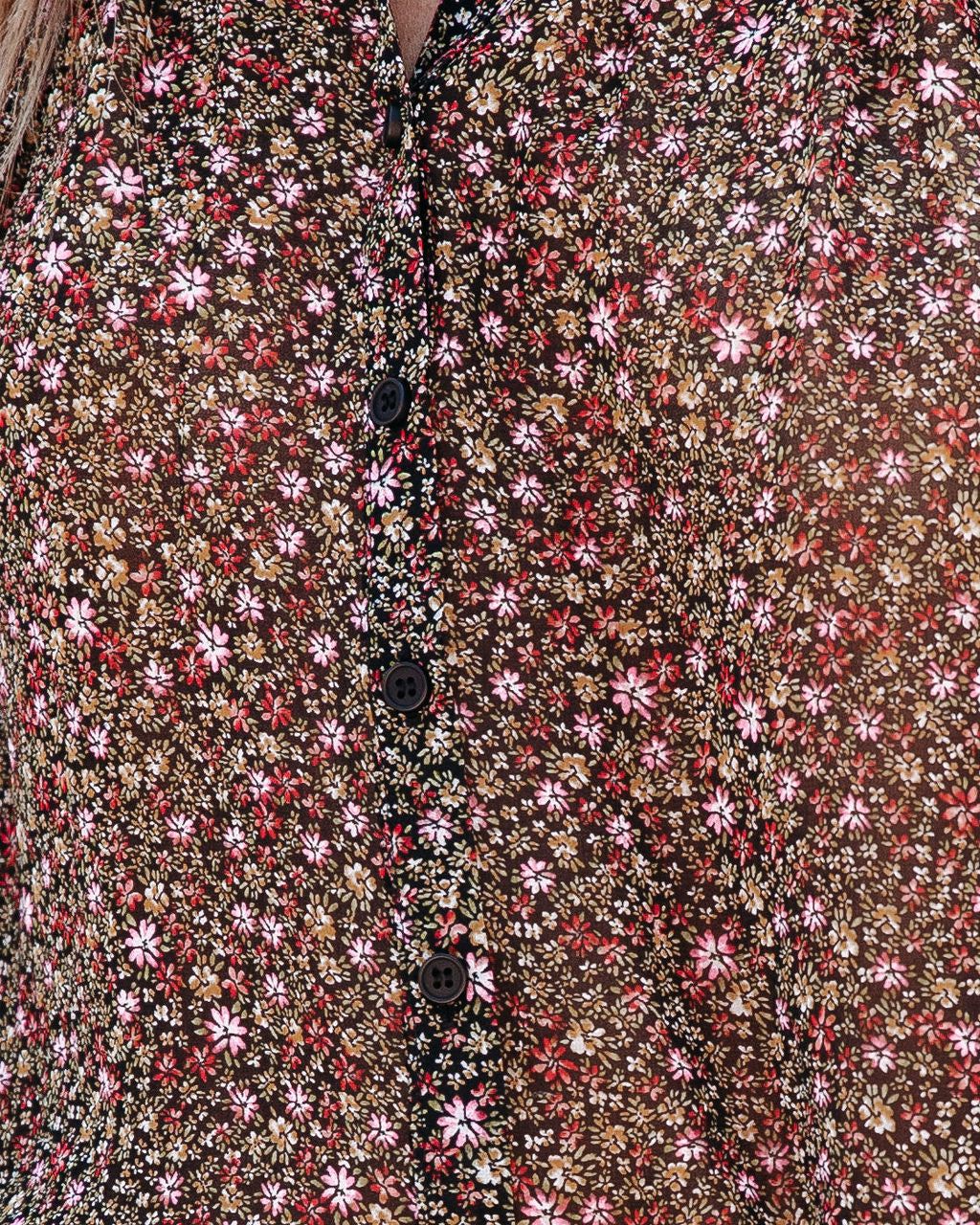 Balayage Printed Bell Sleeve Blouse - FINAL SALE sold by Vici product image thumbnail 4