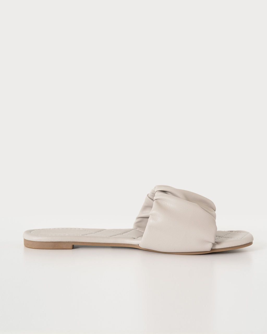 Hazy Faux Leather Sandal - Taupe - FINAL SALE sold by Vici product image thumbnail 4