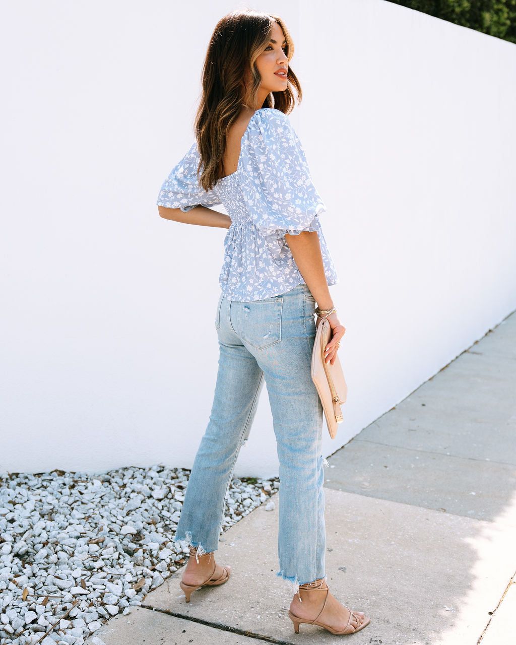 Jenesis Floral Babydoll Top sold by Vici product image thumbnail 3