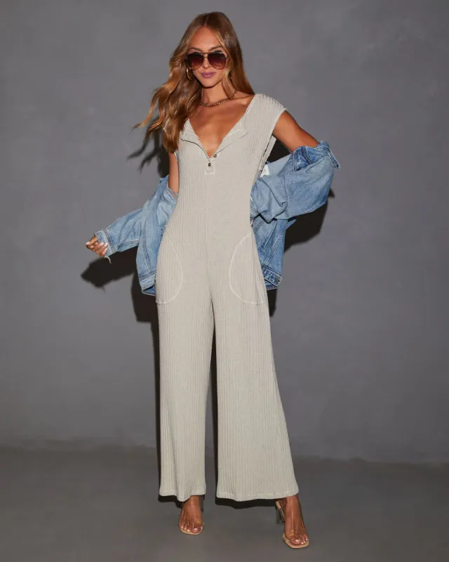 Savi Sleeveless Jumpsuit sold by Vici