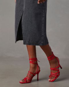 Billini Bailee Strappy Stiletto Heeled Sandals sold by Vici