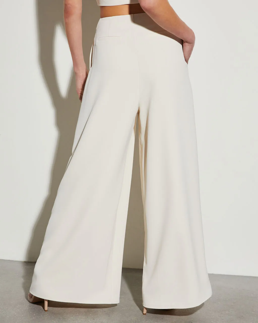 Clarissa High Rise Wide Leg Pants sold by Vici product image thumbnail 4