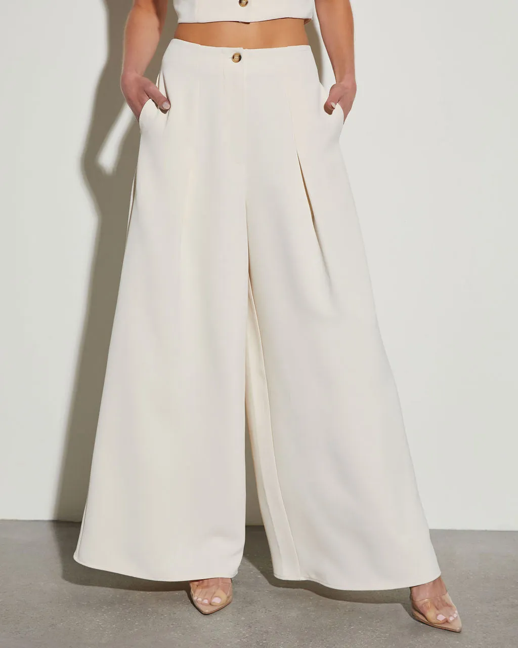 Clarissa High Rise Wide Leg Pants sold by Vici product image thumbnail 2