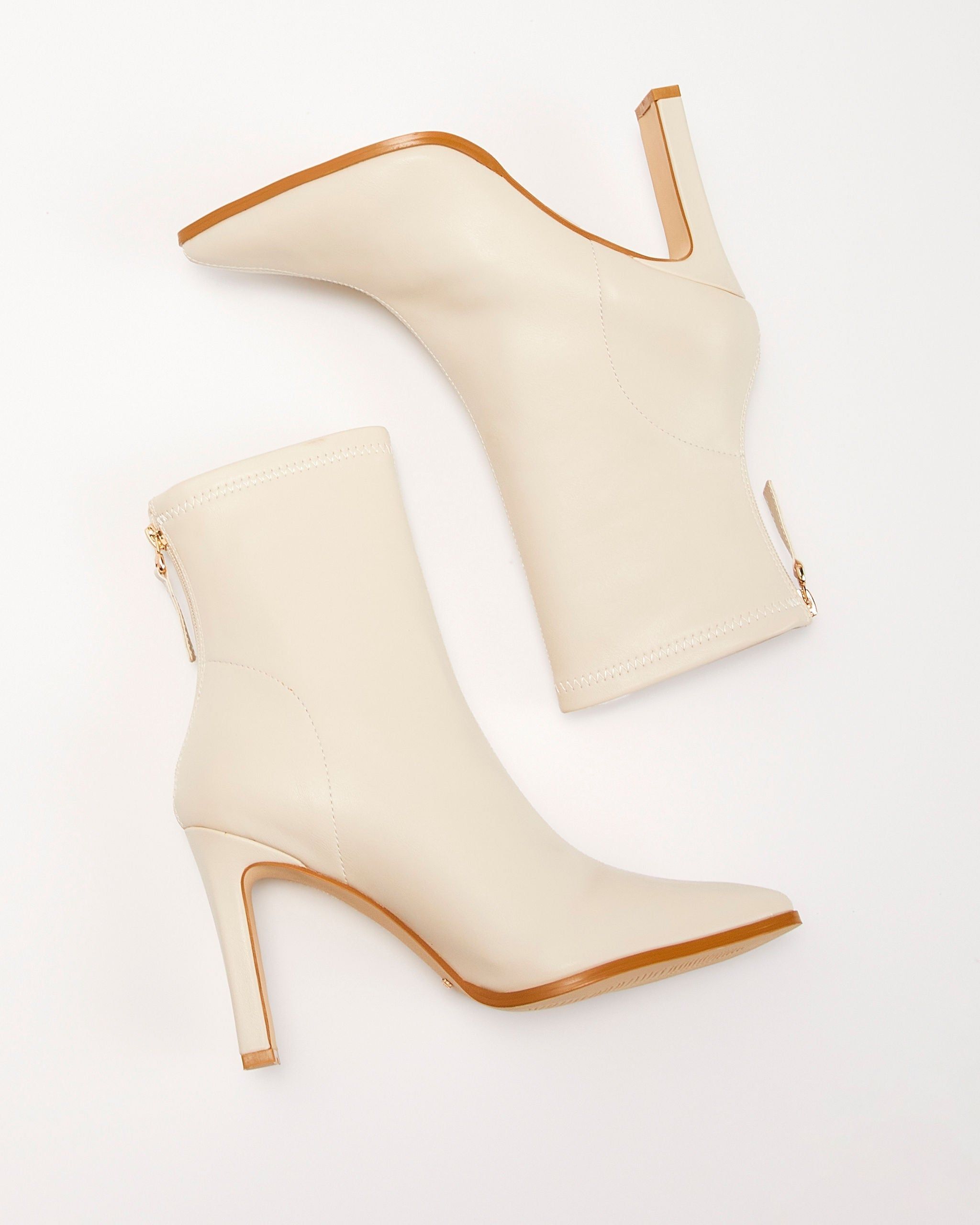 Janelle Faux Leather Ankle Boots sold by Vici product image thumbnail 2