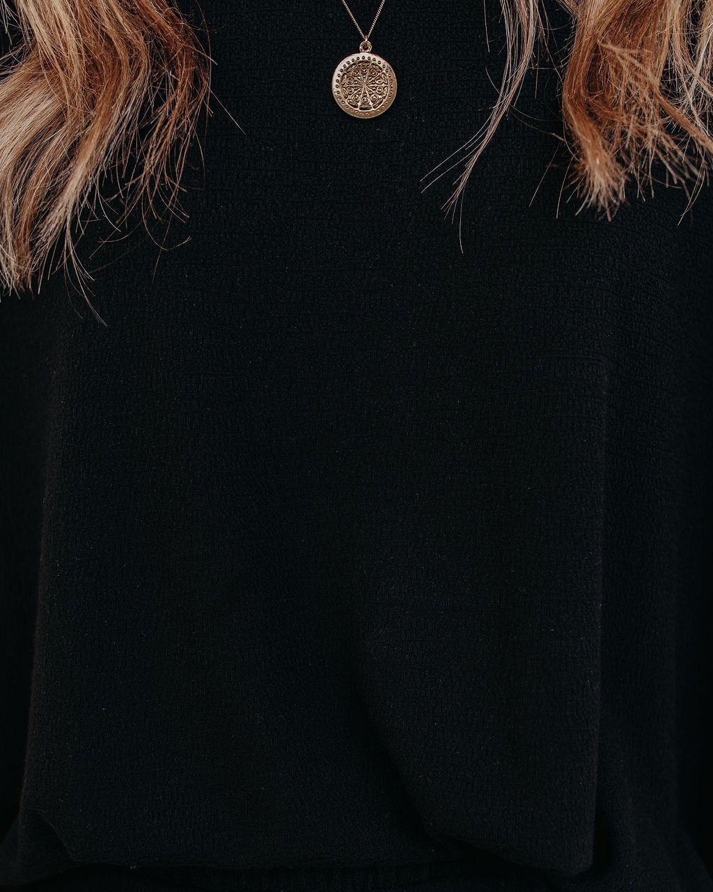 Beauty Sleep Relaxed Knit Top - Black - FINAL SALE sold by Vici product image thumbnail 4