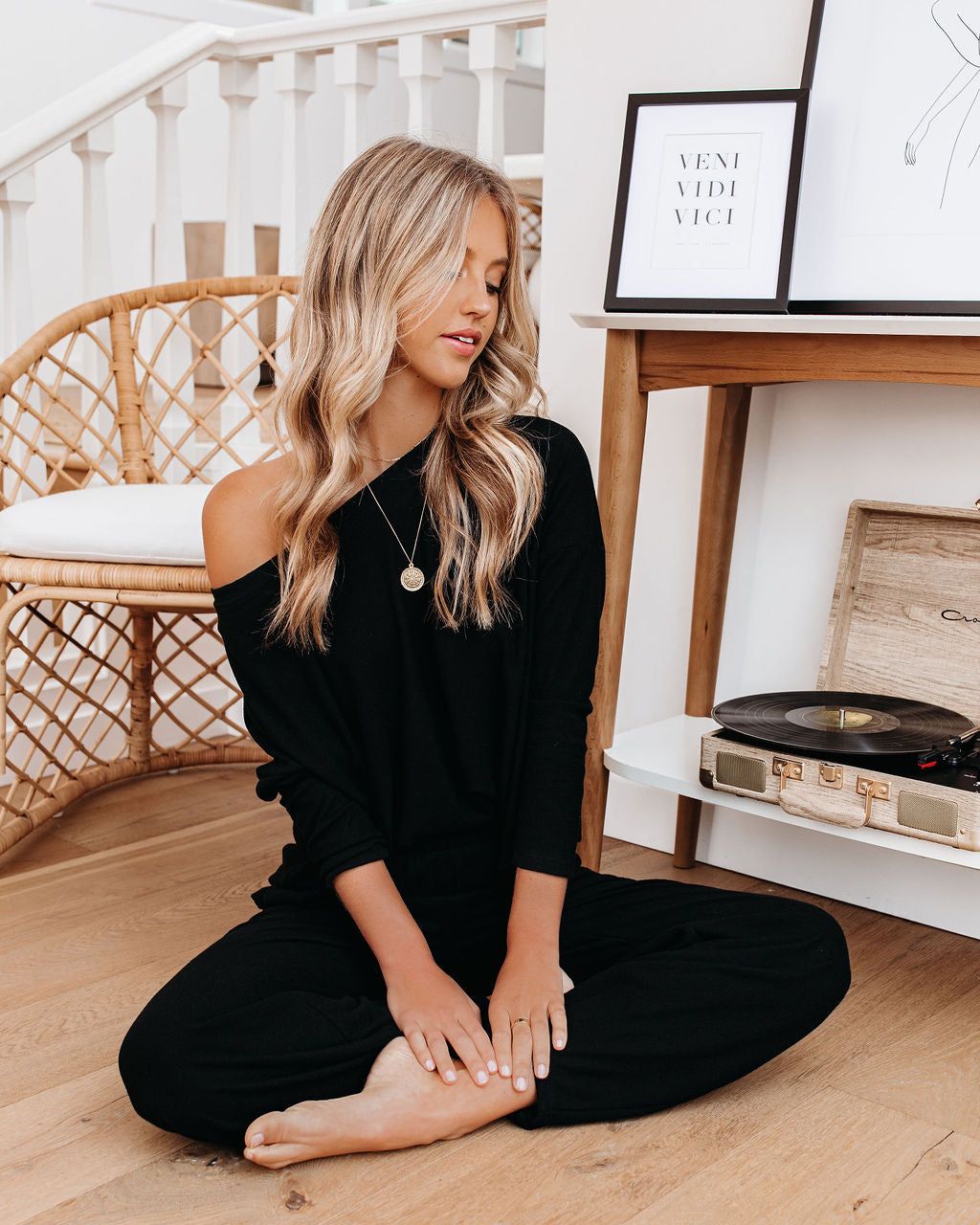 Beauty Sleep Relaxed Knit Top - Black - FINAL SALE sold by Vici product image thumbnail 7