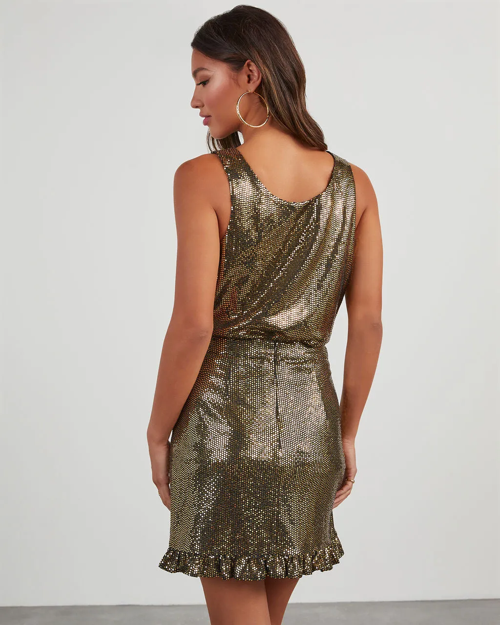 Lights Out Metallic Wrap Bodysuit sold by Vici product image thumbnail 4