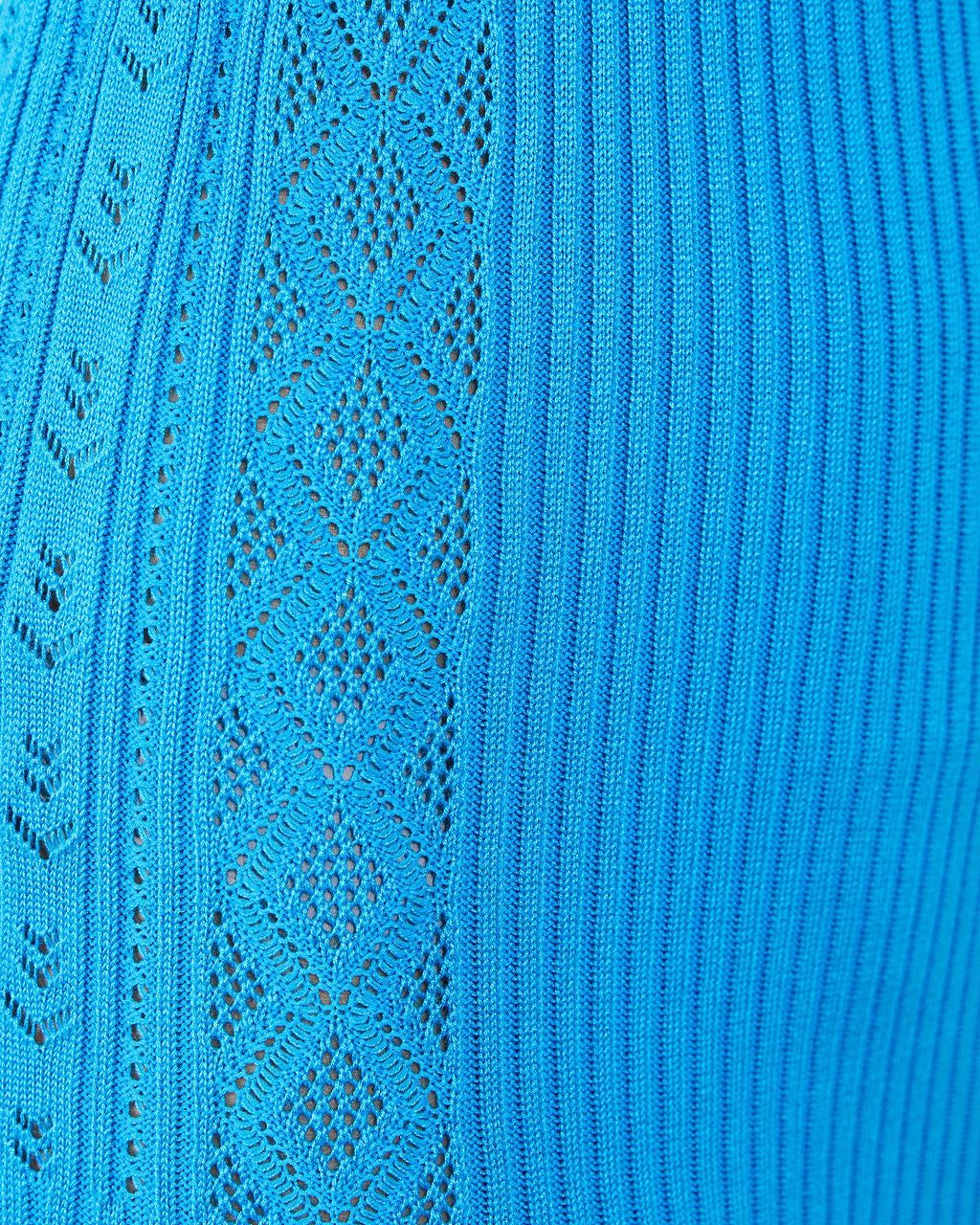 Galena Ribbed Knit Midi Dress - Blue - FINAL SALE sold by Vici product image thumbnail 3