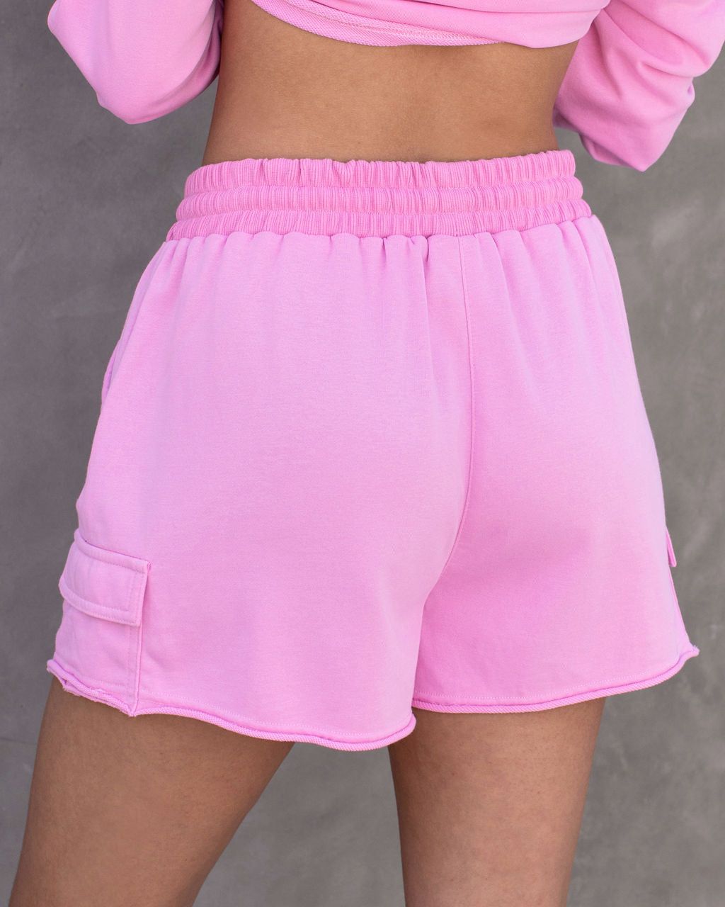 Behati Pocketed Cargo Drawstring Shorts sold by Vici product image thumbnail 2