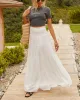 Dulce High Waisted Maxi Skirt sold by Vici