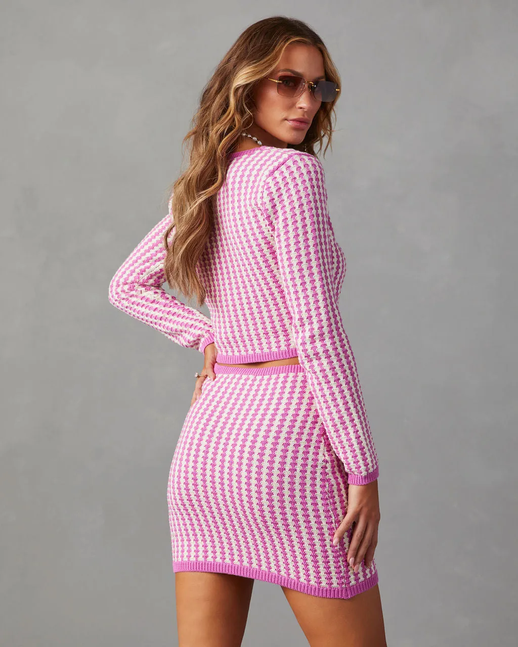 Crosby Crochet Long Sleeve Top sold by Vici product image thumbnail 5