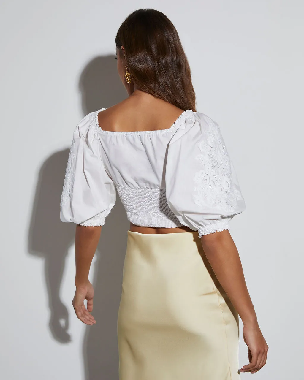 Carter Short Sleeve Crop Top sold by Vici product image thumbnail 4