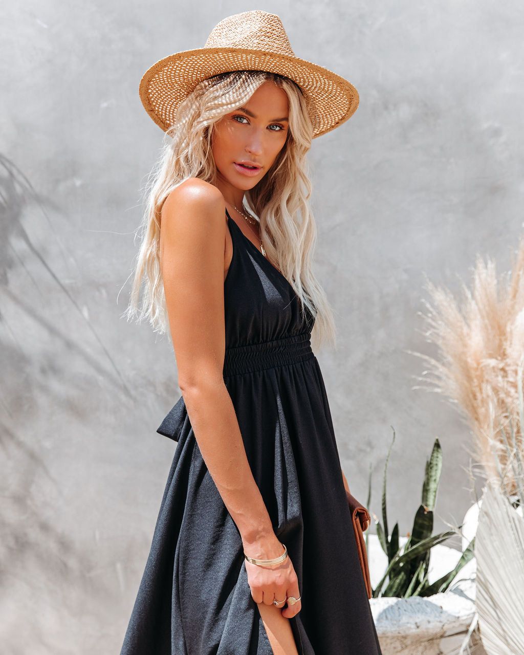 Promotions Slit Maxi Dress - Black - FINAL SALE sold by Vici product image thumbnail 8