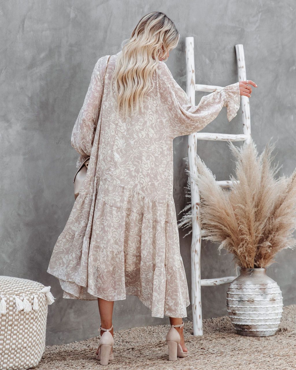 Tenny Printed Boho Maxi Dress - FINAL SALE sold by Vici product image thumbnail 2