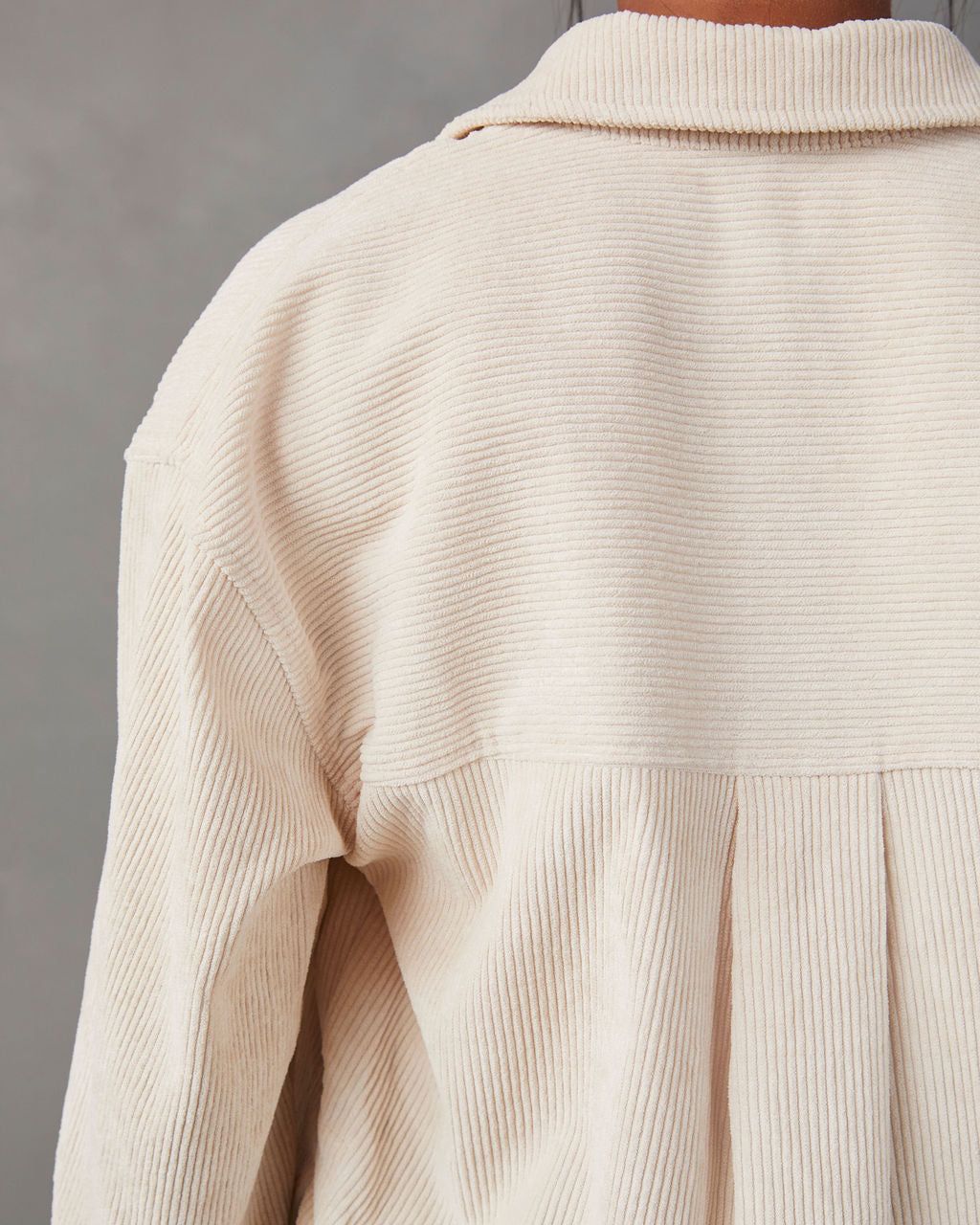 Santoro Corduroy Button Down Top - Sand - SALE sold by Vici product image thumbnail 5
