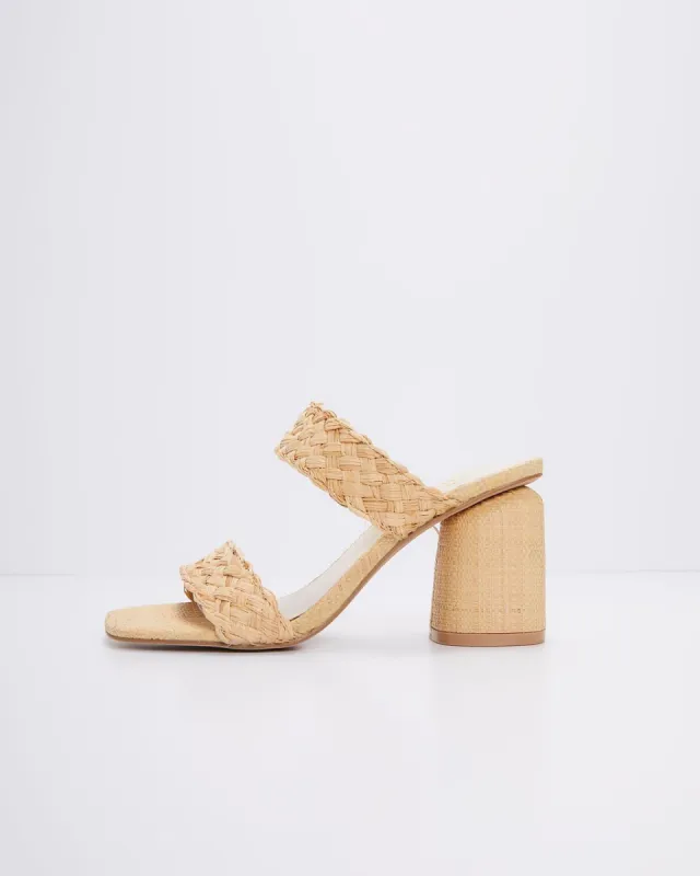Kayla Raffia Heeled Sandal - FINAL SALE sold by Vici