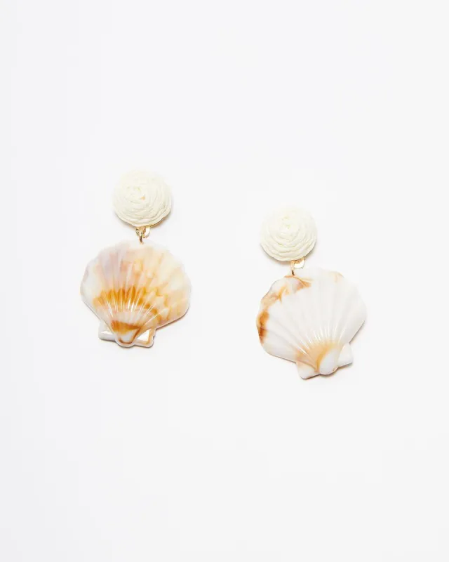 Sand And Shells Drop Earrings sold by Vici