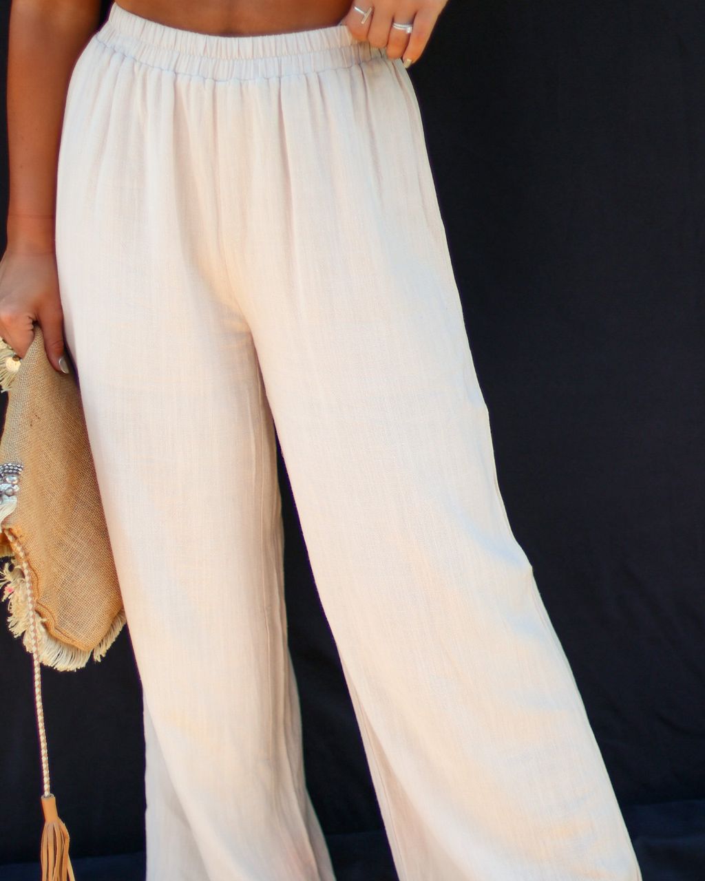 Adella Pocketed Wide Leg Pants sold by Vici product image thumbnail 2