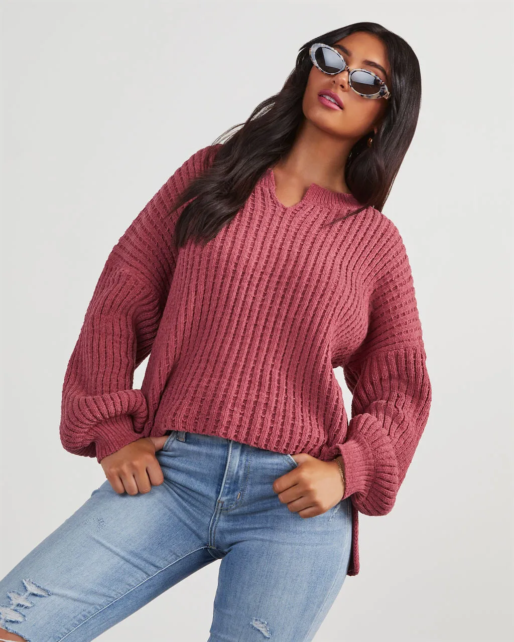 Liberty Chunky Knit Sweater sold by Vici product image thumbnail 2