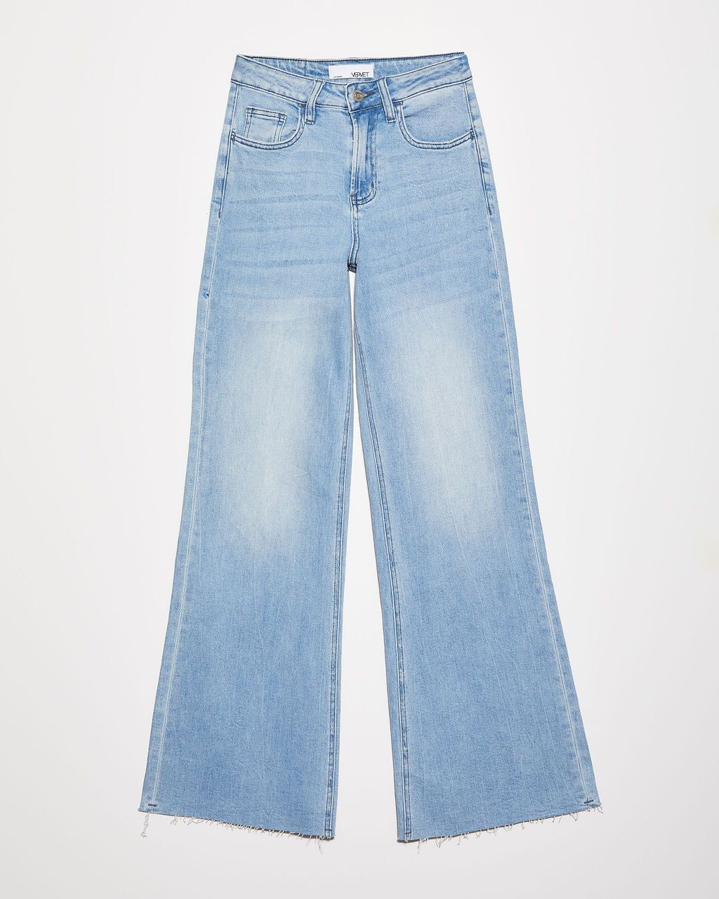 Aleesia Mid Rise Wide Leg Jeans - Medium Wash - SALE sold by Vici product image thumbnail 7