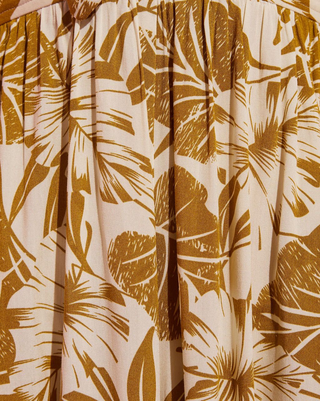 Desara Strapless Tropical Print Jumpsuit sold by Vici product image thumbnail 3