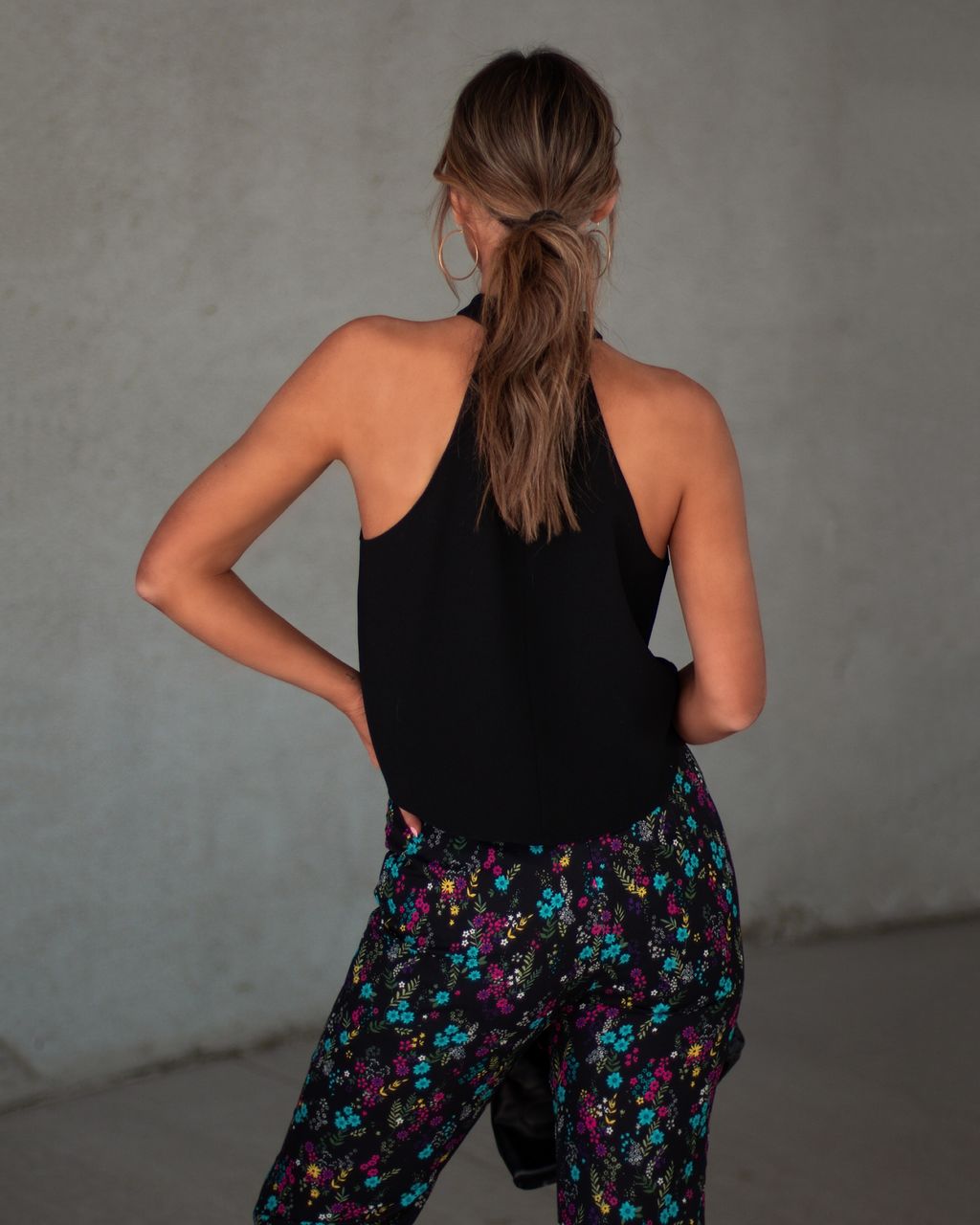 Wynn Sleeveless Top - Black - FINAL SALE sold by Vici product image thumbnail 4