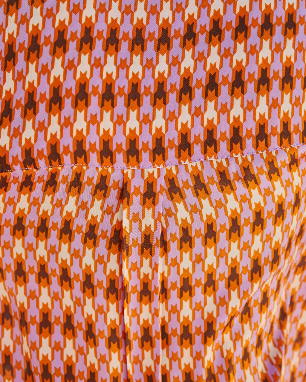 Casley Satin Printed Button Up Mini Dress sold by Vici product image thumbnail 3