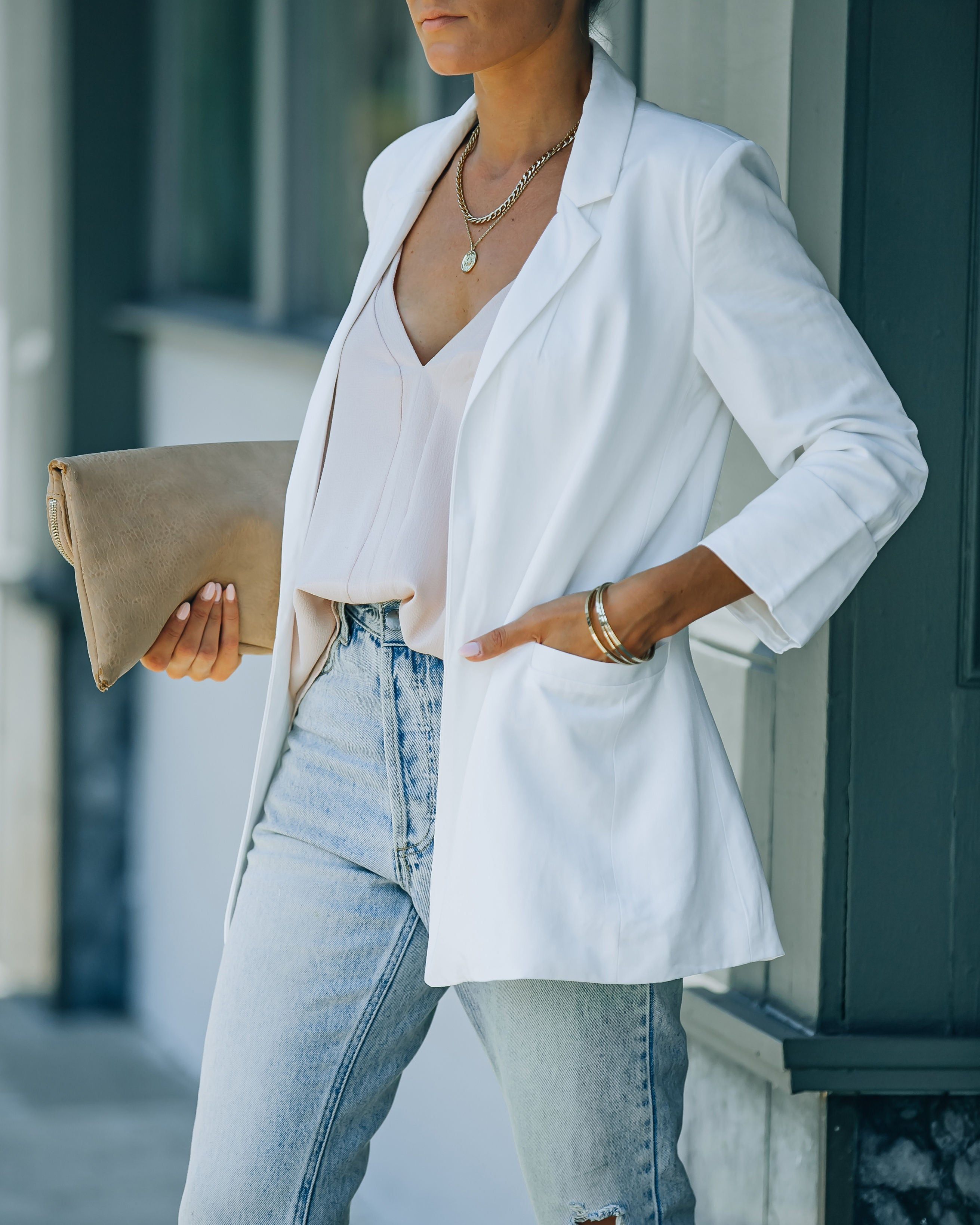 Change Of Pace Pocketed Blazer - FINAL SALE sold by Vici product image thumbnail 8