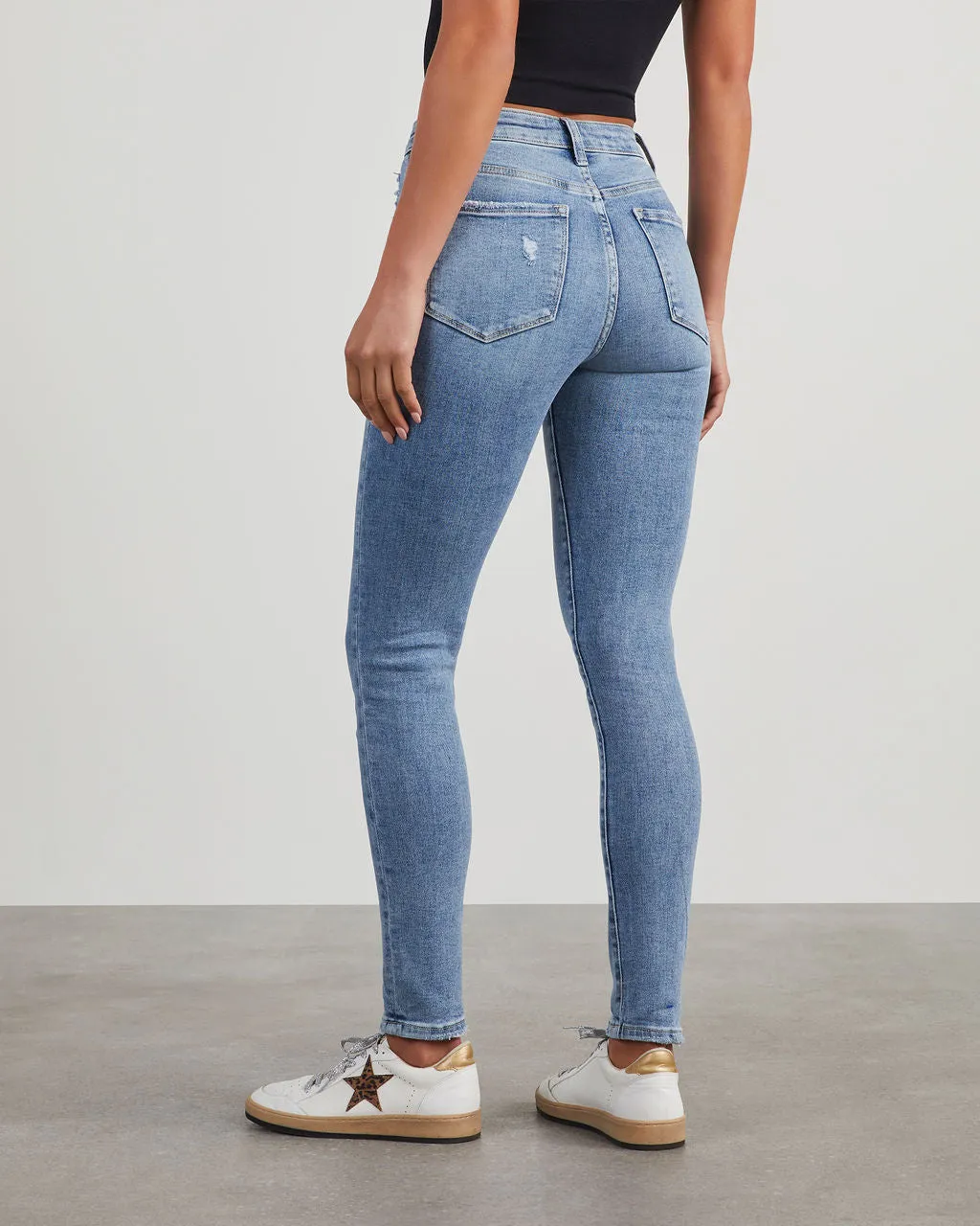 Coleman High Rise Skinny Jeans sold by Vici product image thumbnail 4