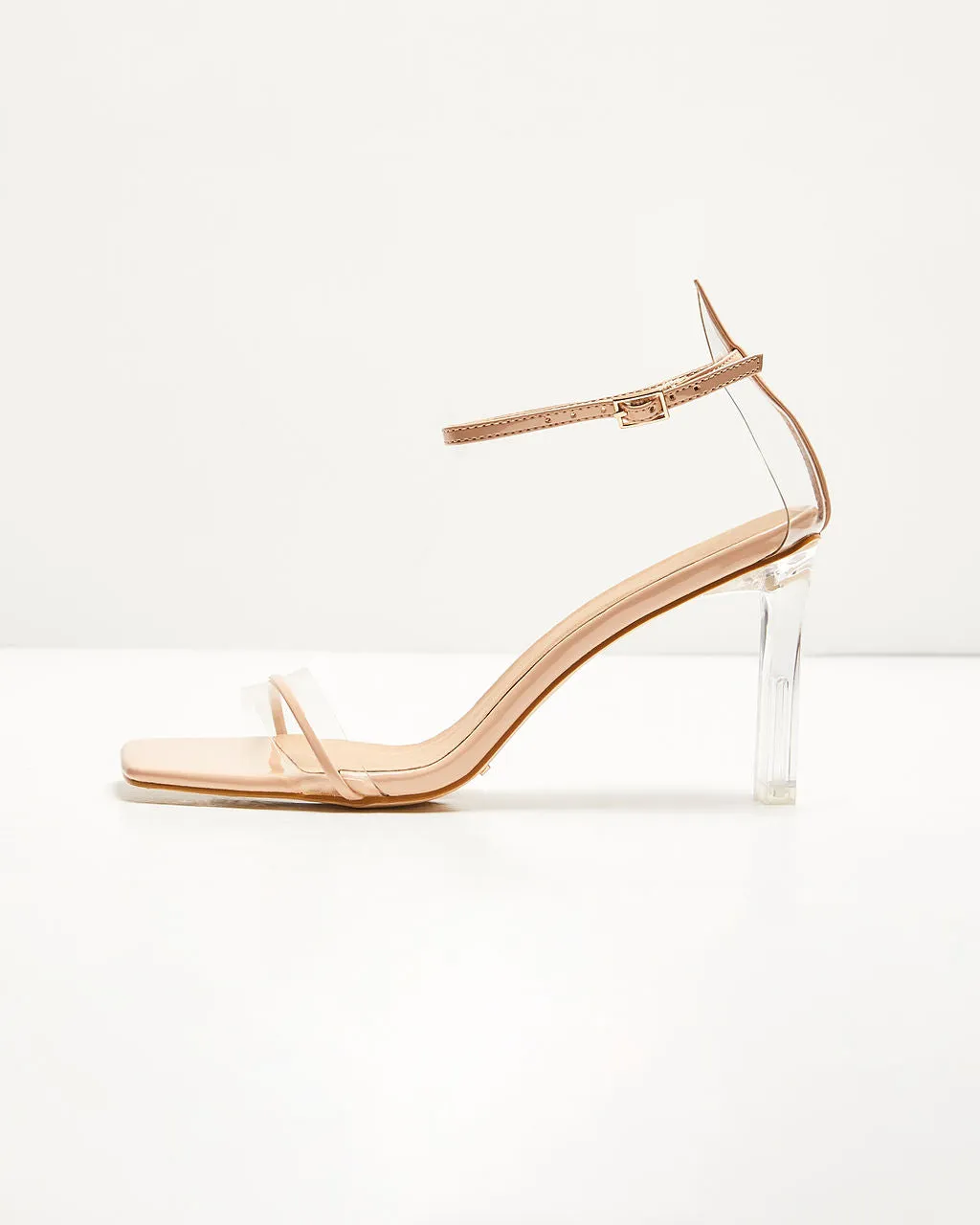 Oralee Clear Strappy Heels sold by Vici product image thumbnail 2