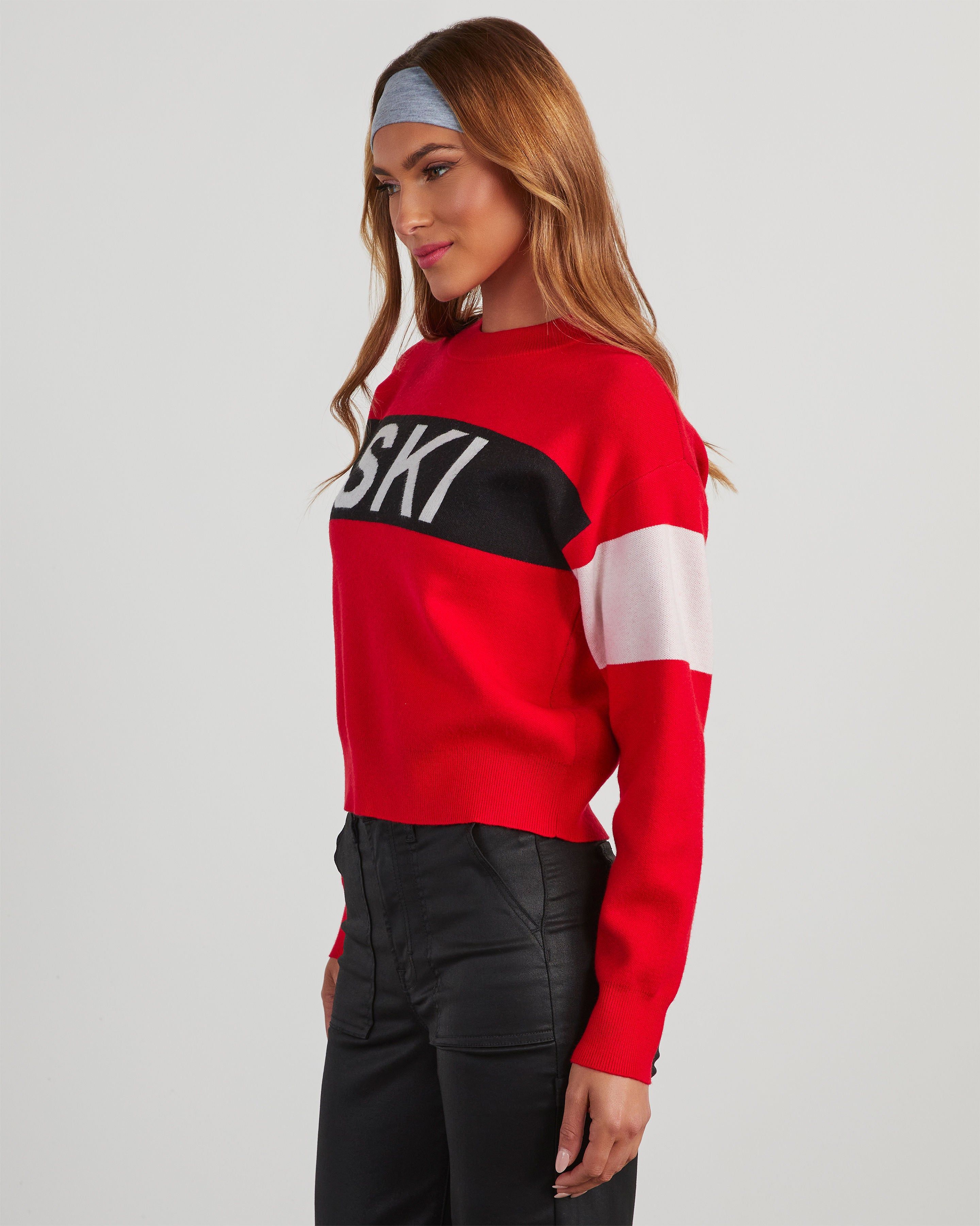 Ski Mode Graphic Knit Sweater sold by Vici product image thumbnail 3