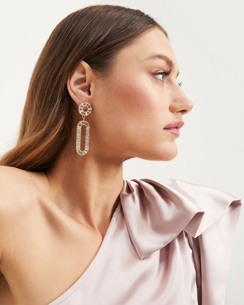 Malani Satin One Shoulder Top sold by Vici product image thumbnail 4