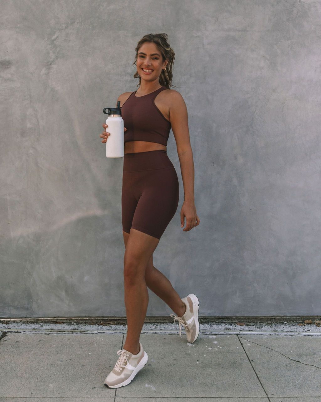 Core Biker Shorts - Chocolate - FINAL SALE sold by Vici product image thumbnail 7