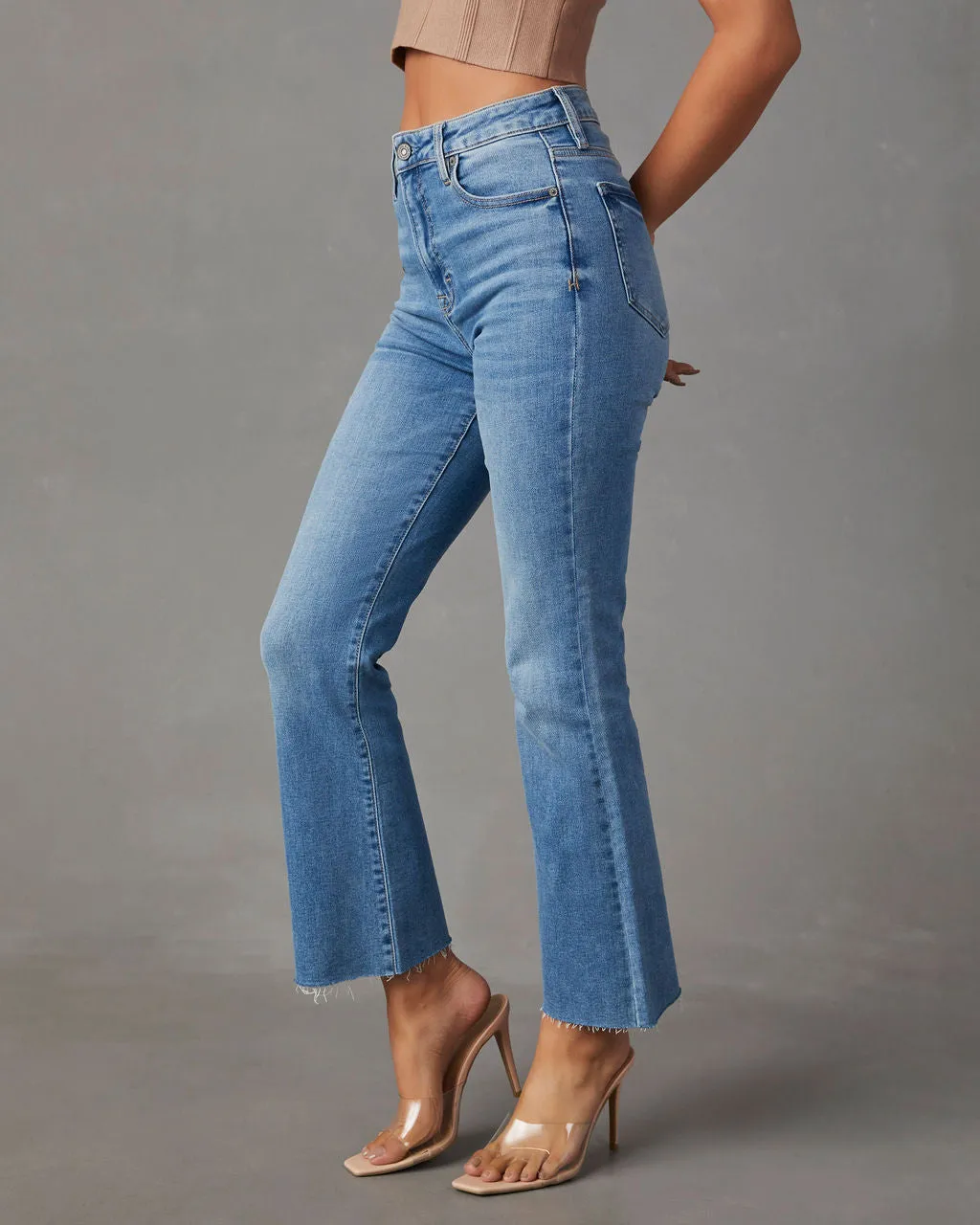 Derita High Rise Straight Leg Jeans sold by Vici product image thumbnail 3