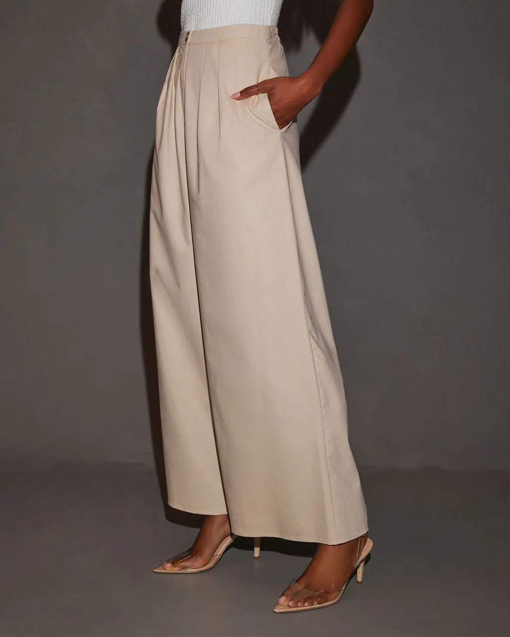Galene High Rise Wide Leg Pants sold by Vici product image thumbnail 3