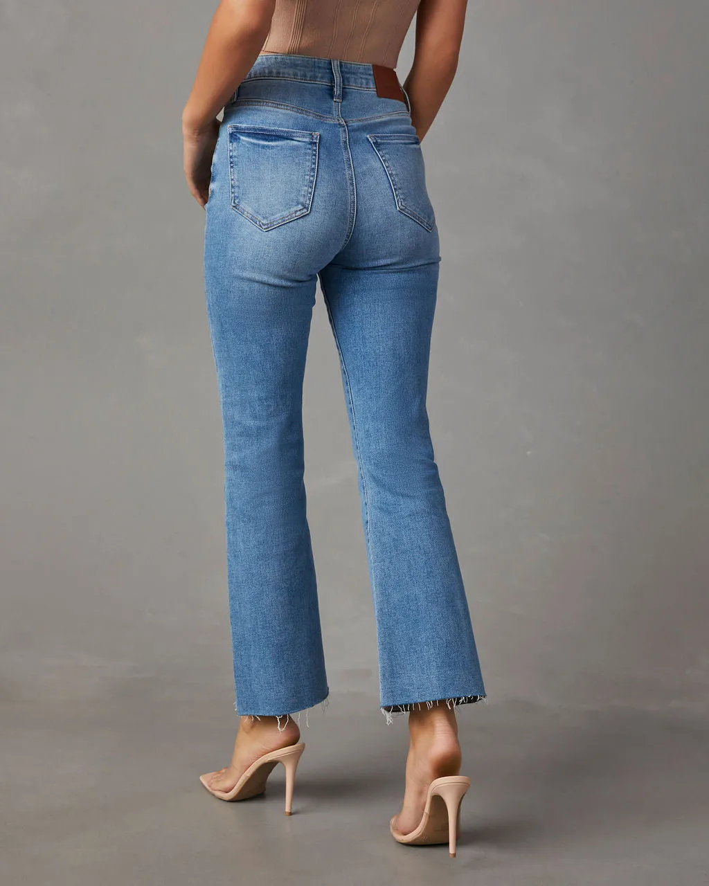 Derita High Rise Straight Leg Jeans sold by Vici product image thumbnail 4