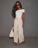 Galene High Rise Wide Leg Pants sold by Vici