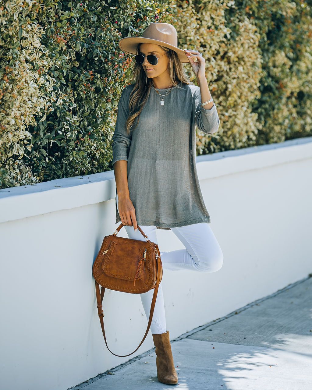 Lander Long Sleeve Tunic Top - FINAL SALE sold by Vici product image thumbnail 12