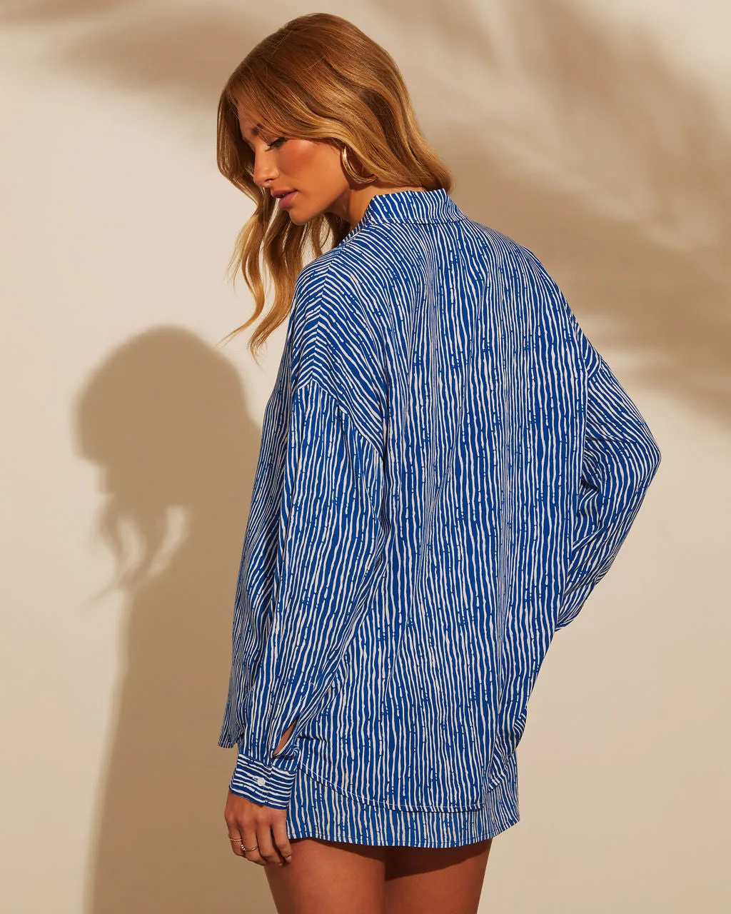 Mediterranean Coast Button Down Top sold by Vici product image thumbnail 5