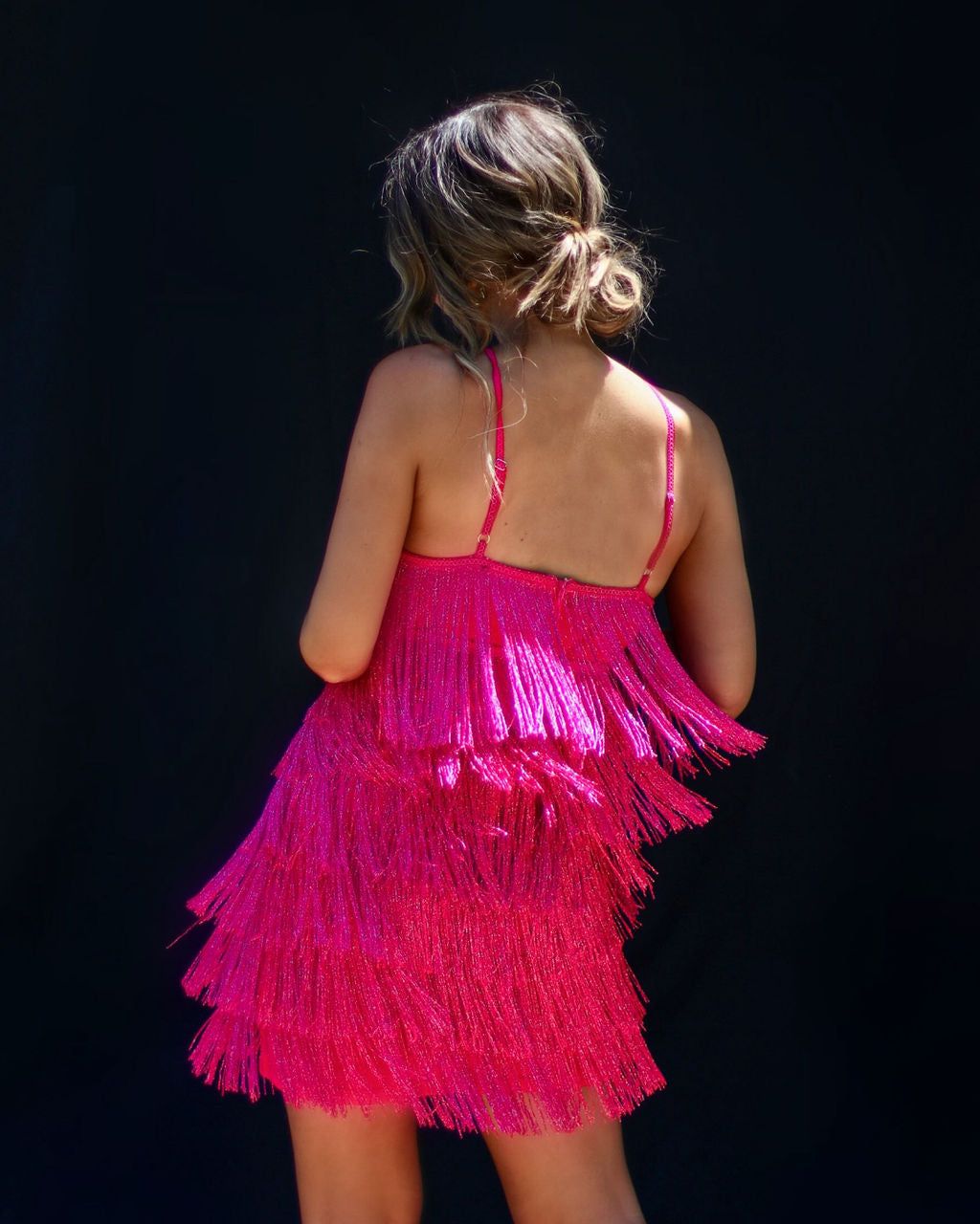 Roxie Fringe Mini Dress sold by Vici product image thumbnail 2