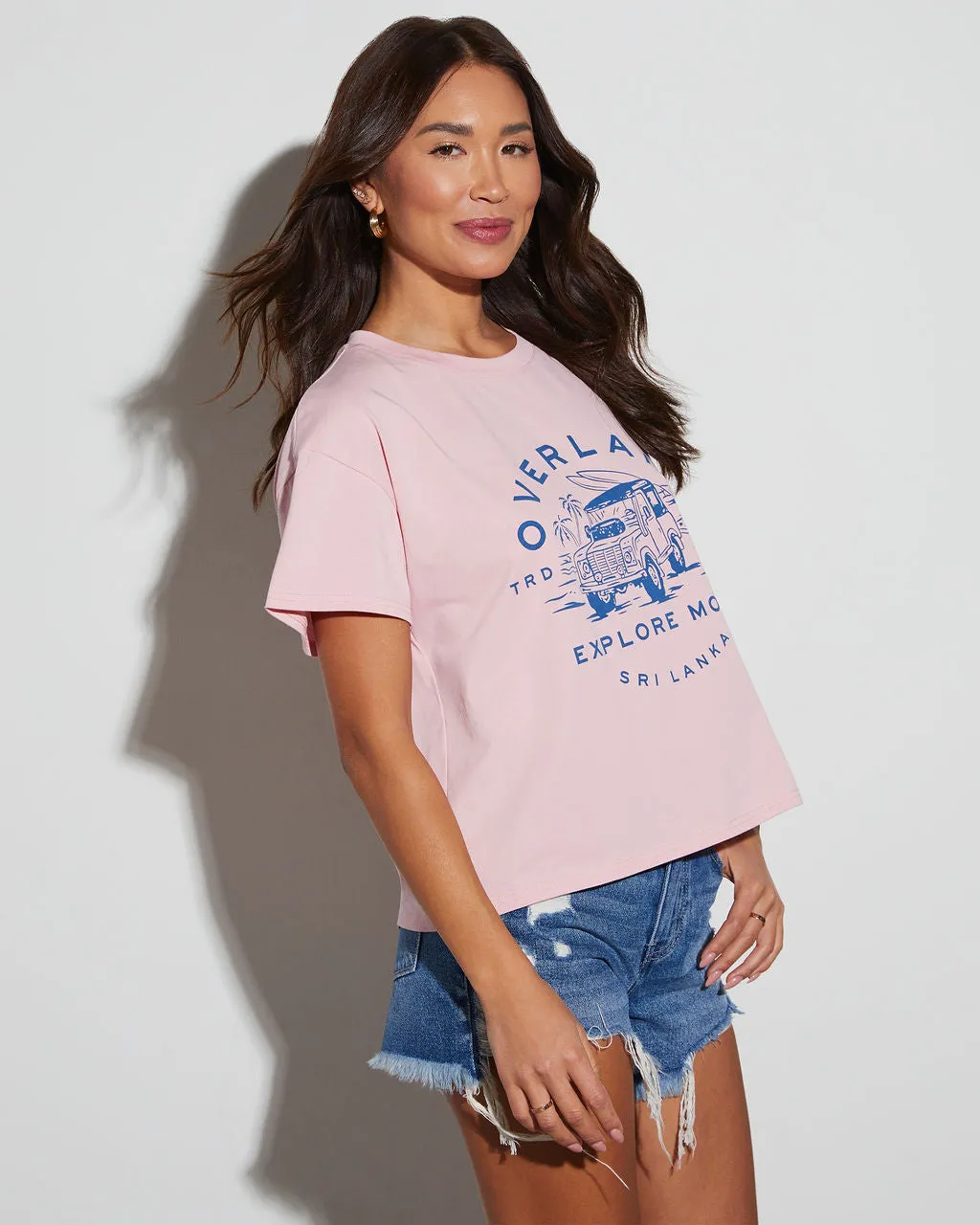 Overland Cotton Graphic Tee sold by Vici product image thumbnail 3