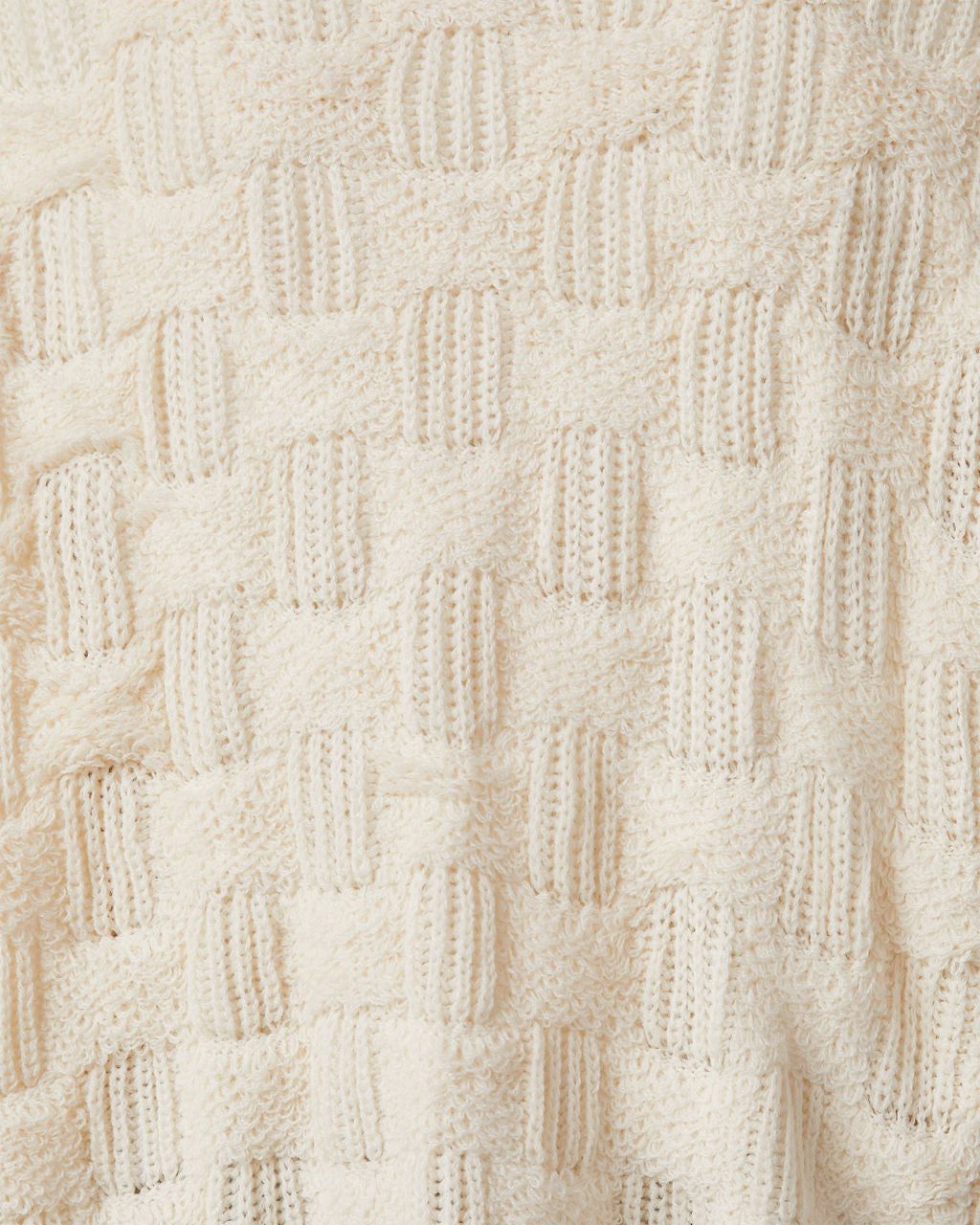 Empire Checkered Cardigan - Cream sold by Vici product image thumbnail 5