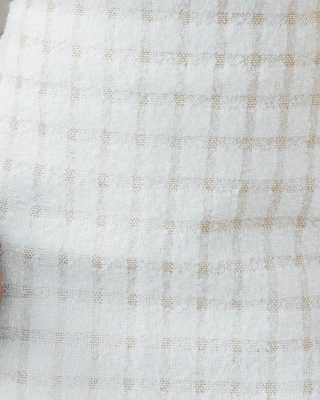 Leading Lady Plaid Tweed Mini Skirt sold by Vici product image thumbnail 3