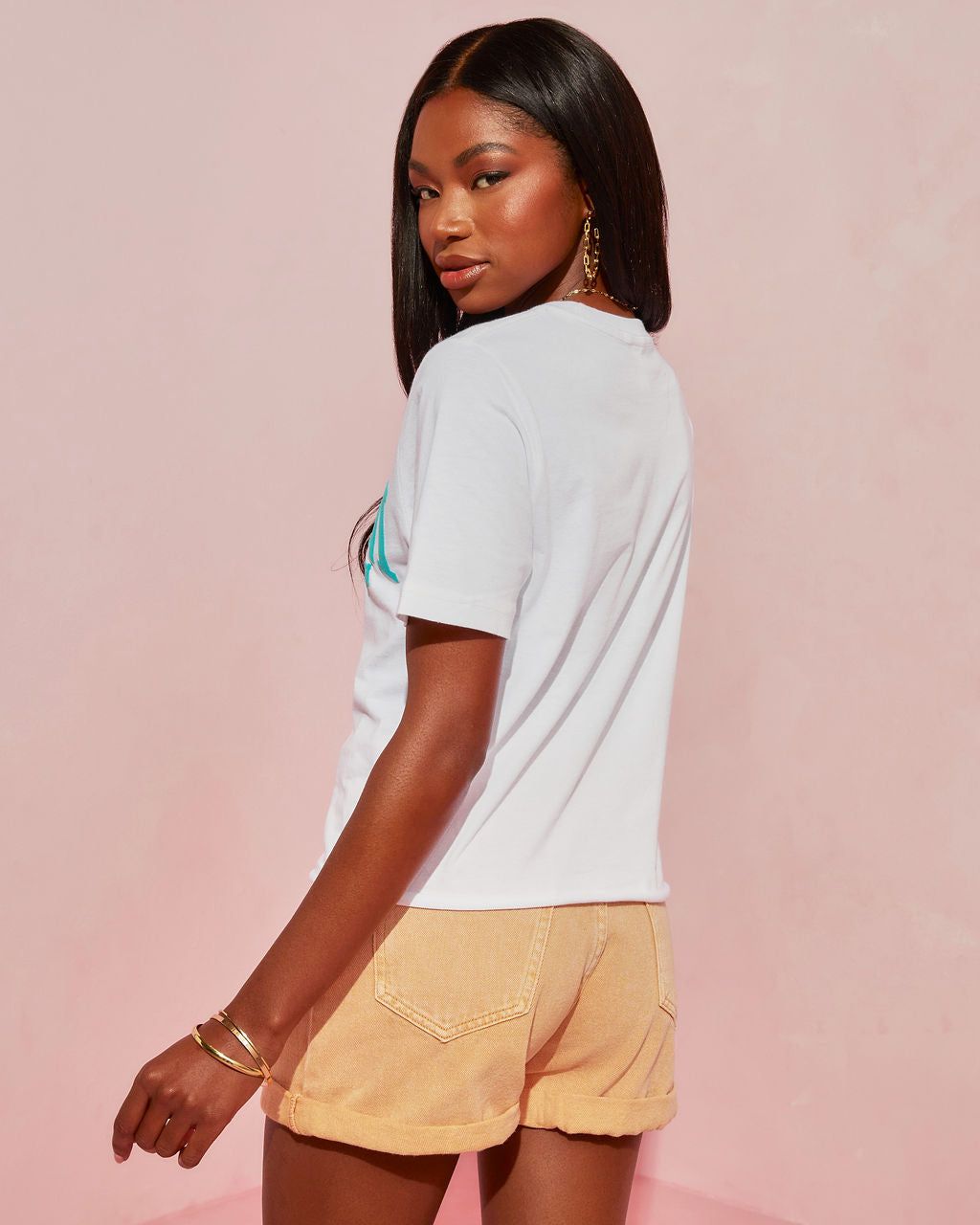 Martini Please And Thank You Cotton Tee - FINAL SALE sold by Vici product image thumbnail 2