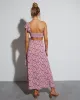 Jolie Floral One Shoulder Maxi Dress sold by Vici