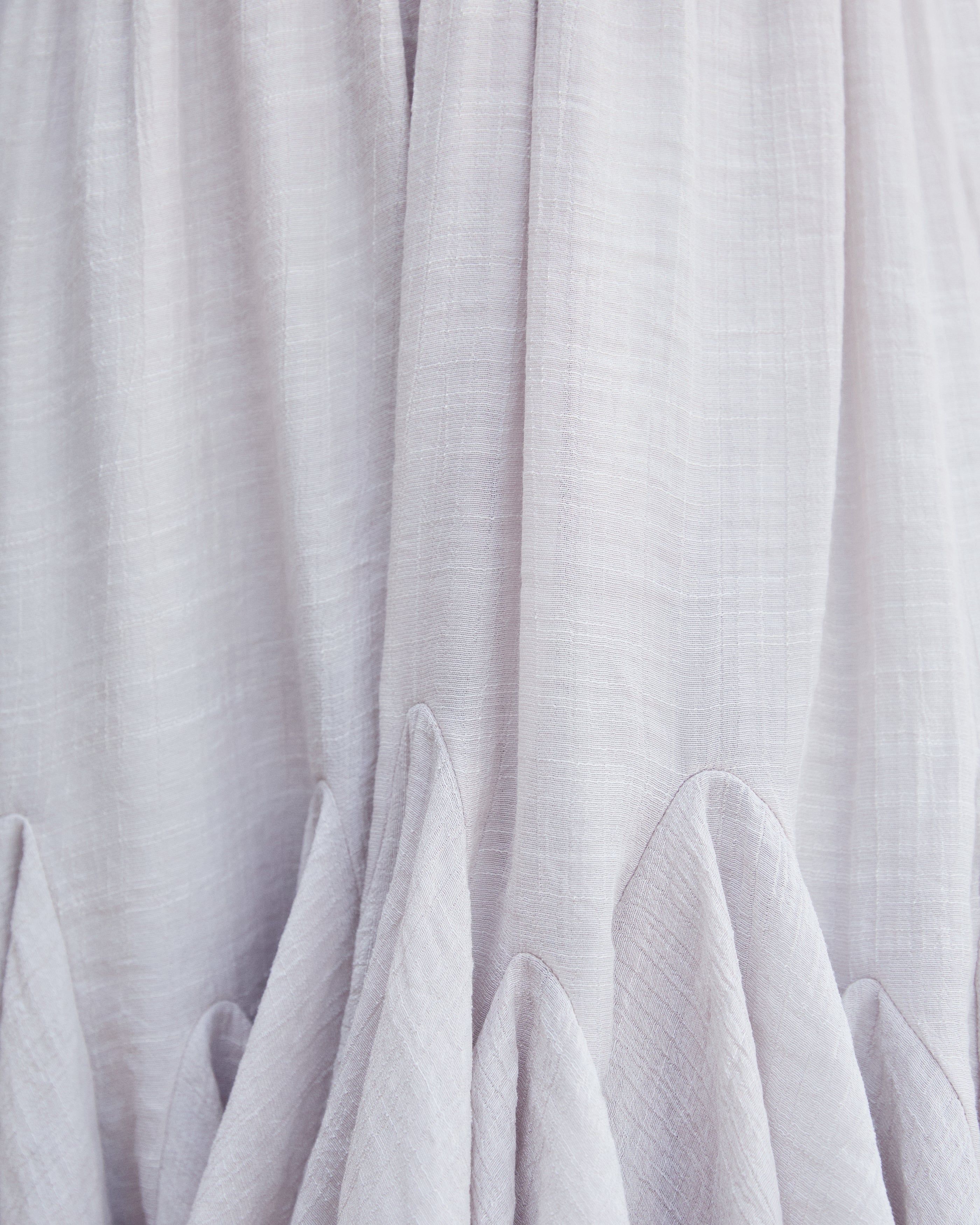 Mahoney Smocked Ruffle Mini Dress - Sand sold by Vici product image thumbnail 2