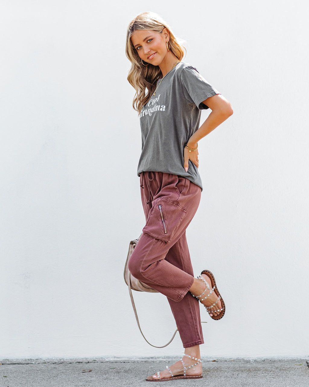 Cool Grandma Cotton Tee - FINAL SALE sold by Vici product image thumbnail 10